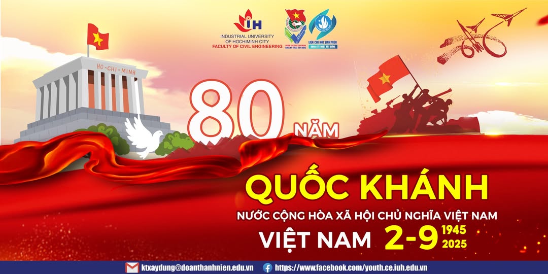 Chào mừng 80 năm Quốc khánh nước Cộng hòa Xã hội Chủ nghĩa Việt Nam (02/9/1945 – 02/9/2025)